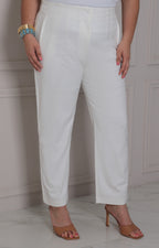 Pantalòn blanco recto - PANTALON CURVY Boutiquemirel 