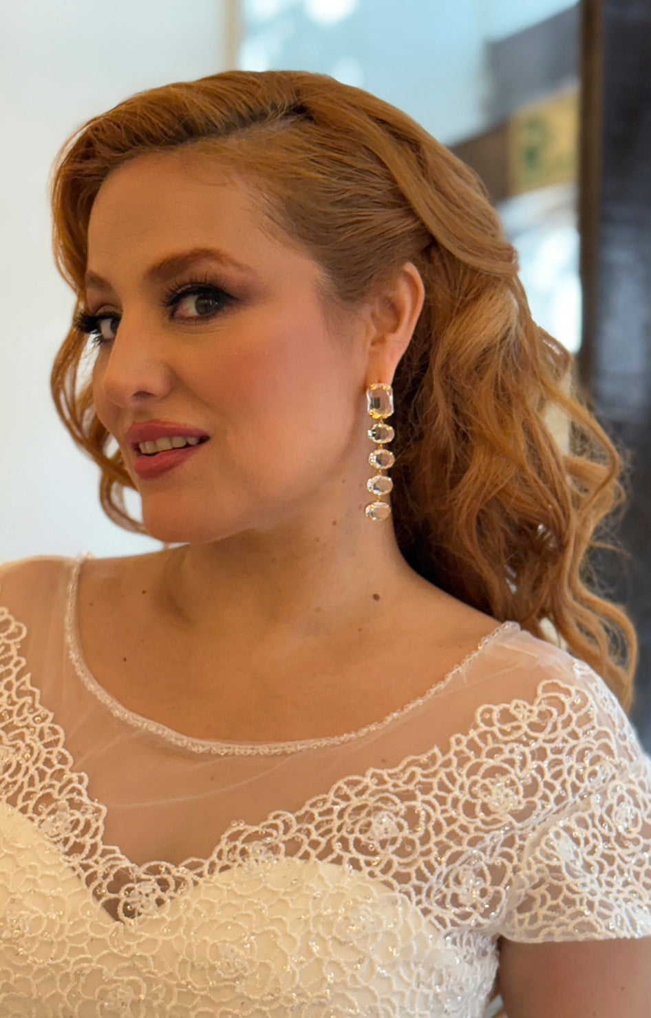 Vestido blanco de tirantes con bordado y brillos - VESTIDO Boutiquemirel 
