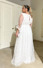 Vestido blanco de galas - VESTIDO Boutiquemirel 