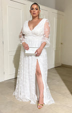 Vestido blanco de galas - VESTIDO Boutiquemirel 
