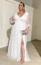 Vestido blanco de galas - VESTIDO Boutiquemirel 