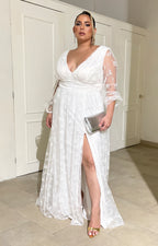 Vestido blanco de galas - VESTIDO Boutiquemirel 