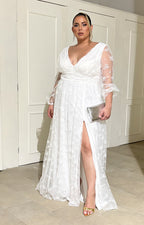 Vestido blanco de galas - VESTIDO Boutiquemirel 