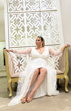Vestido blanco de galas - VESTIDO Boutiquemirel 