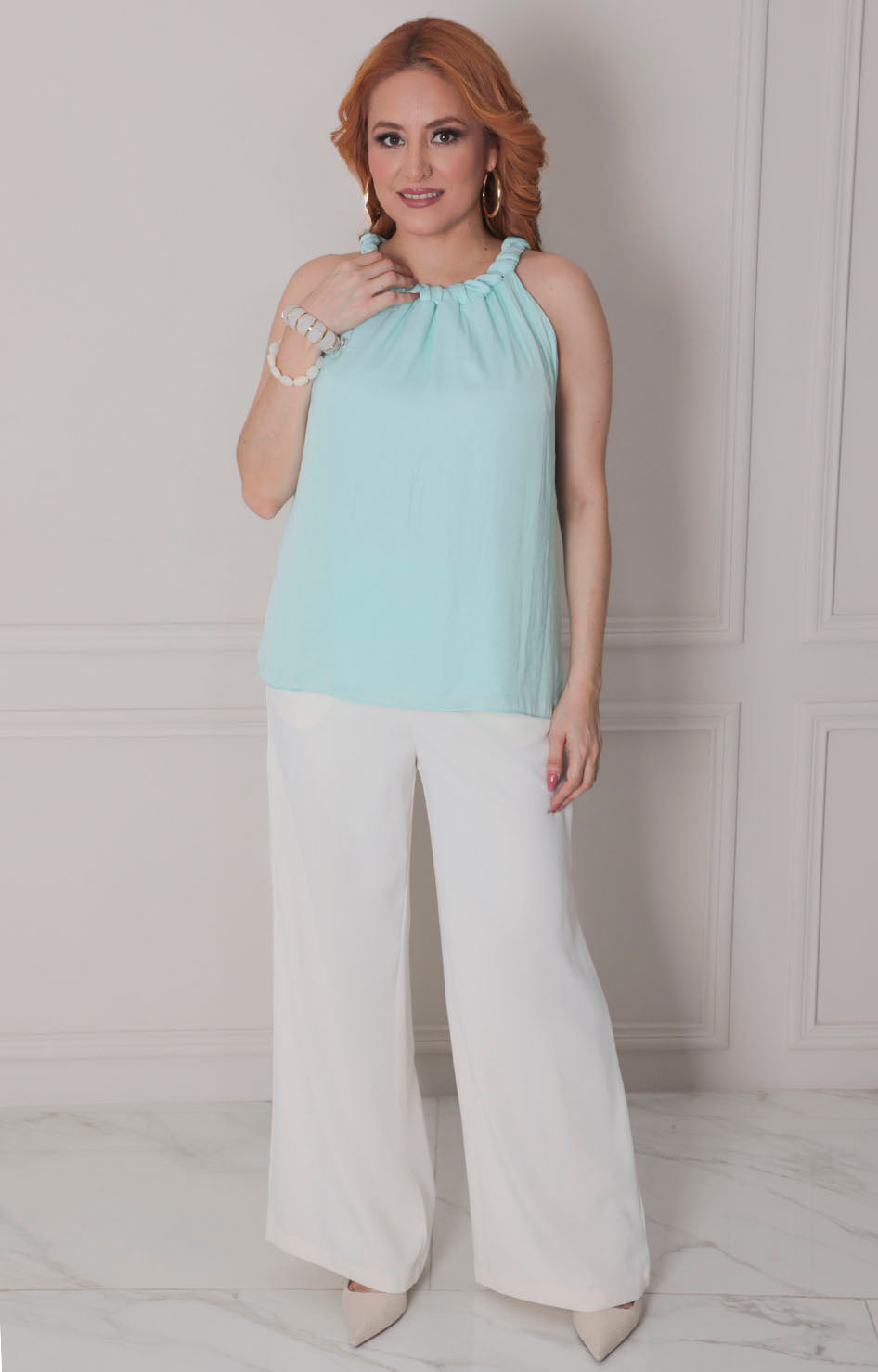 Blusa tipo halter - BLUSAS REGULAR Boutiquemirel 