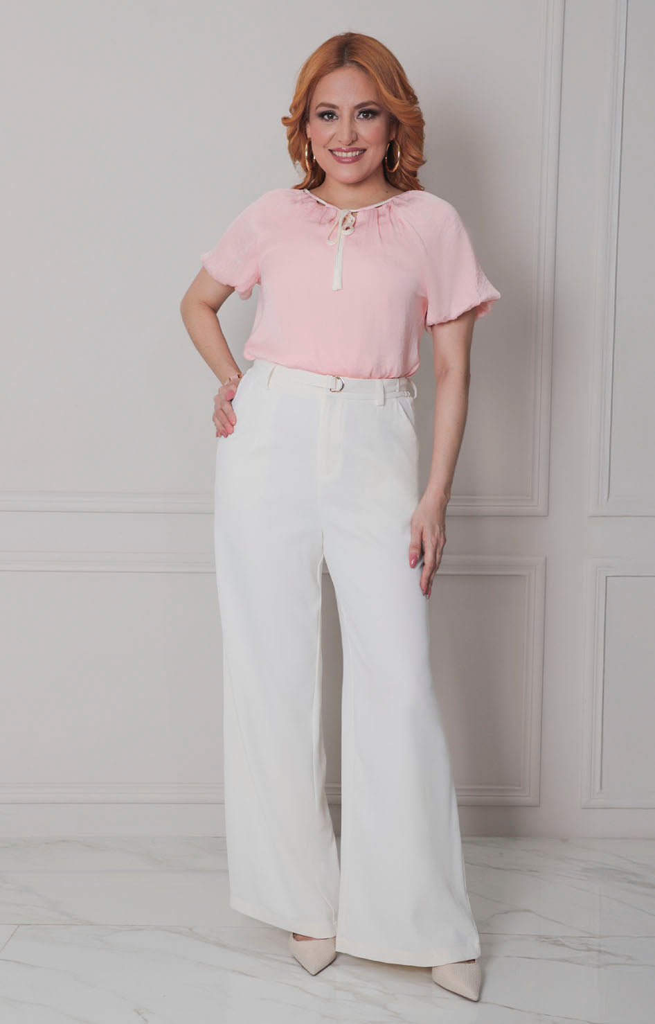 Blusa con lazo superior - BLUSAS REGULAR Boutiquemirel 