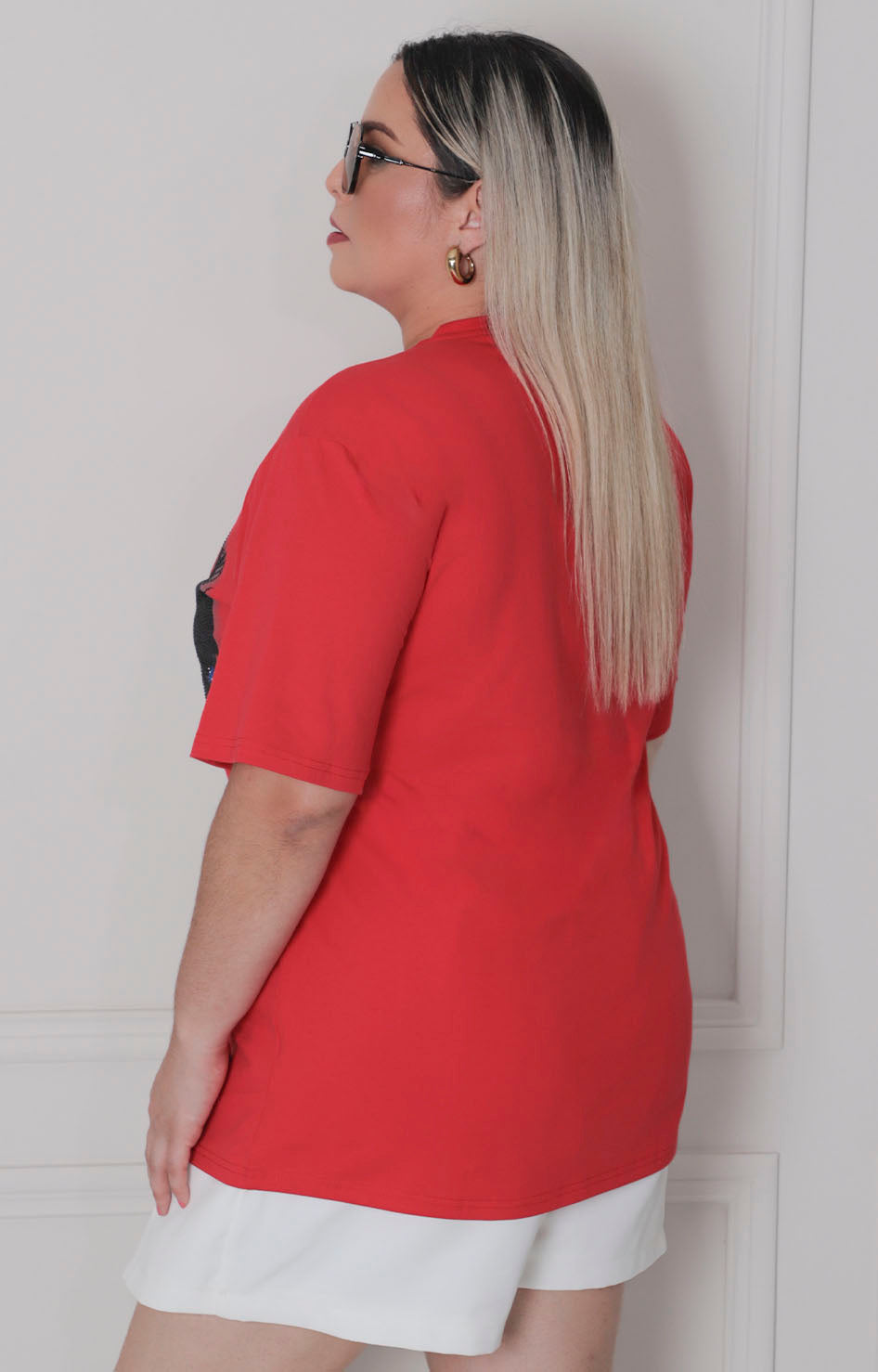 Blusa estampada de mickey - BLUSAS CURVY Boutiquemirel 