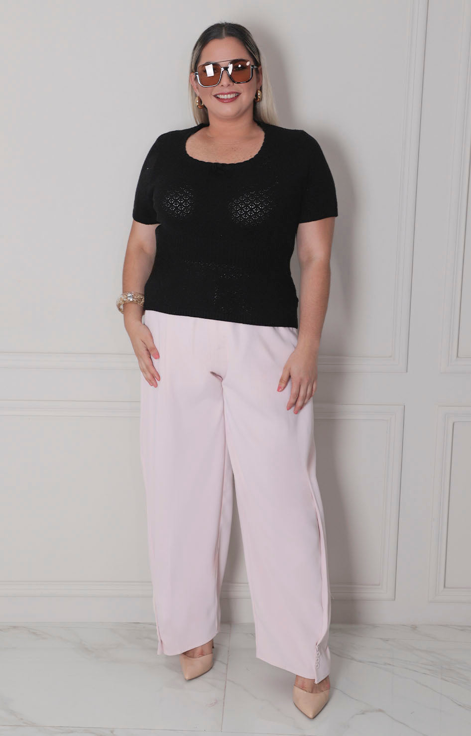 Blusa de punto - BLUSAS CURVY Boutiquemirel 