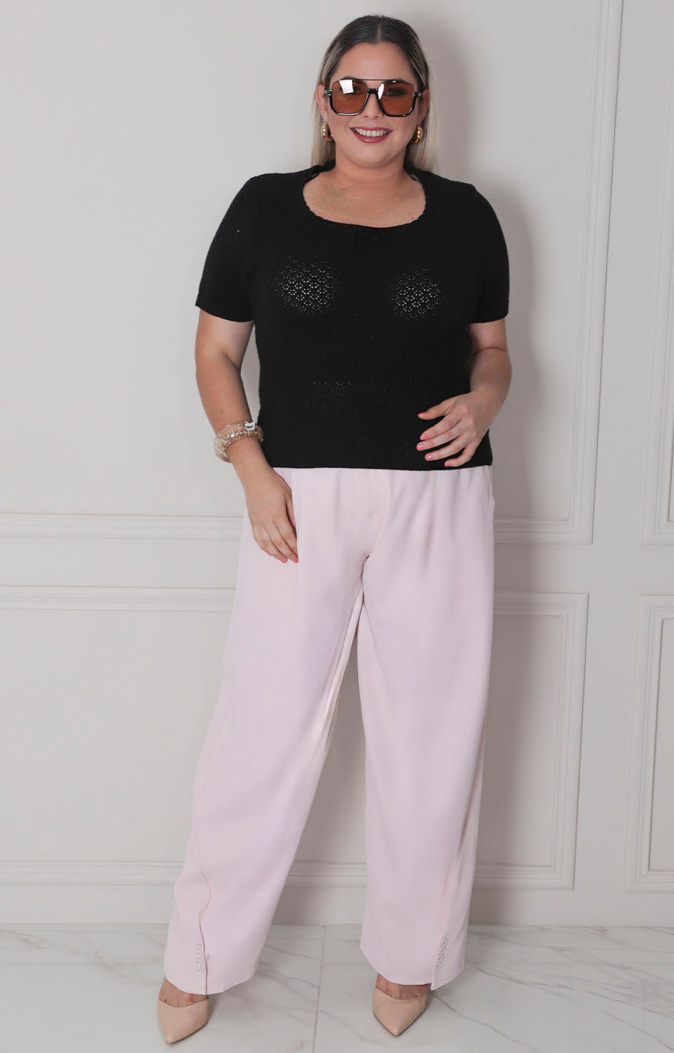 Blusa de punto - BLUSAS CURVY Boutiquemirel 