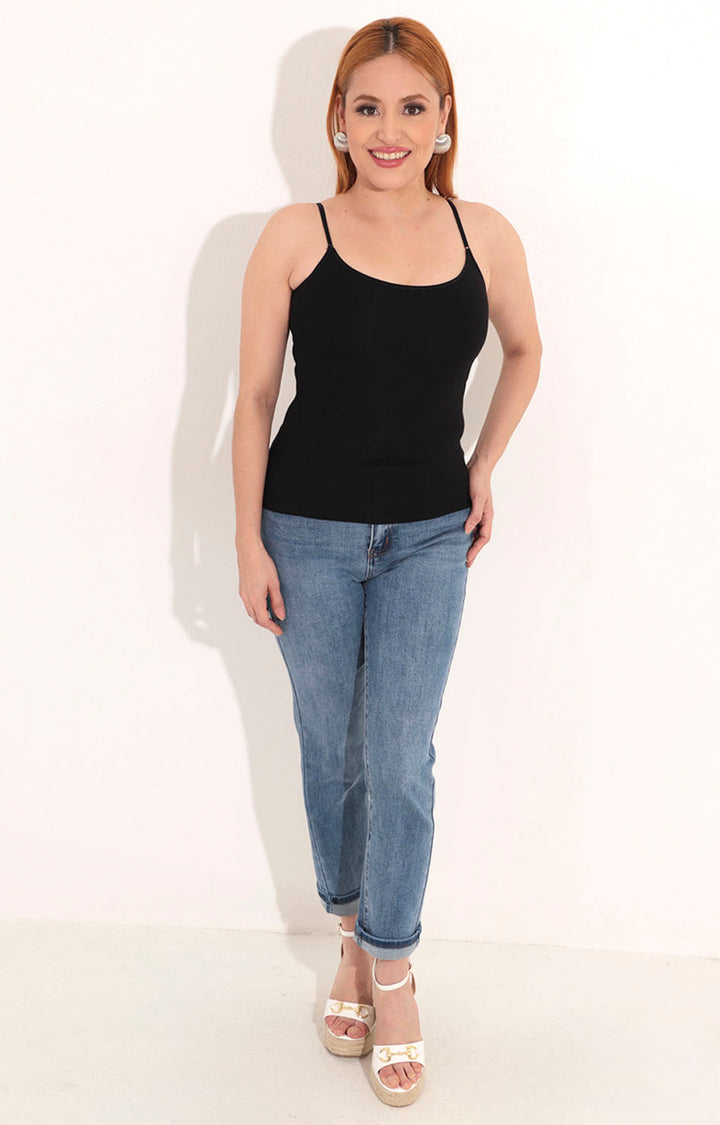 Blusa básica negra - BLUSA Boutiquemirel 