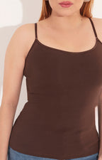 Blusa básica café - BLUSA Boutiquemirel 