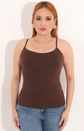 Blusa básica café - BLUSA Boutiquemirel 