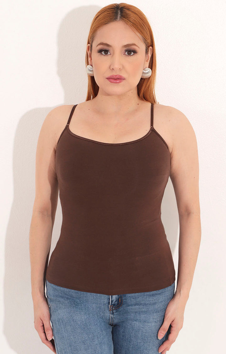 Blusa básica café - BLUSA Boutiquemirel 