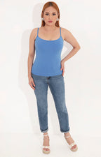 Blusa azul cielo básica - BLUSA Boutiquemirel 