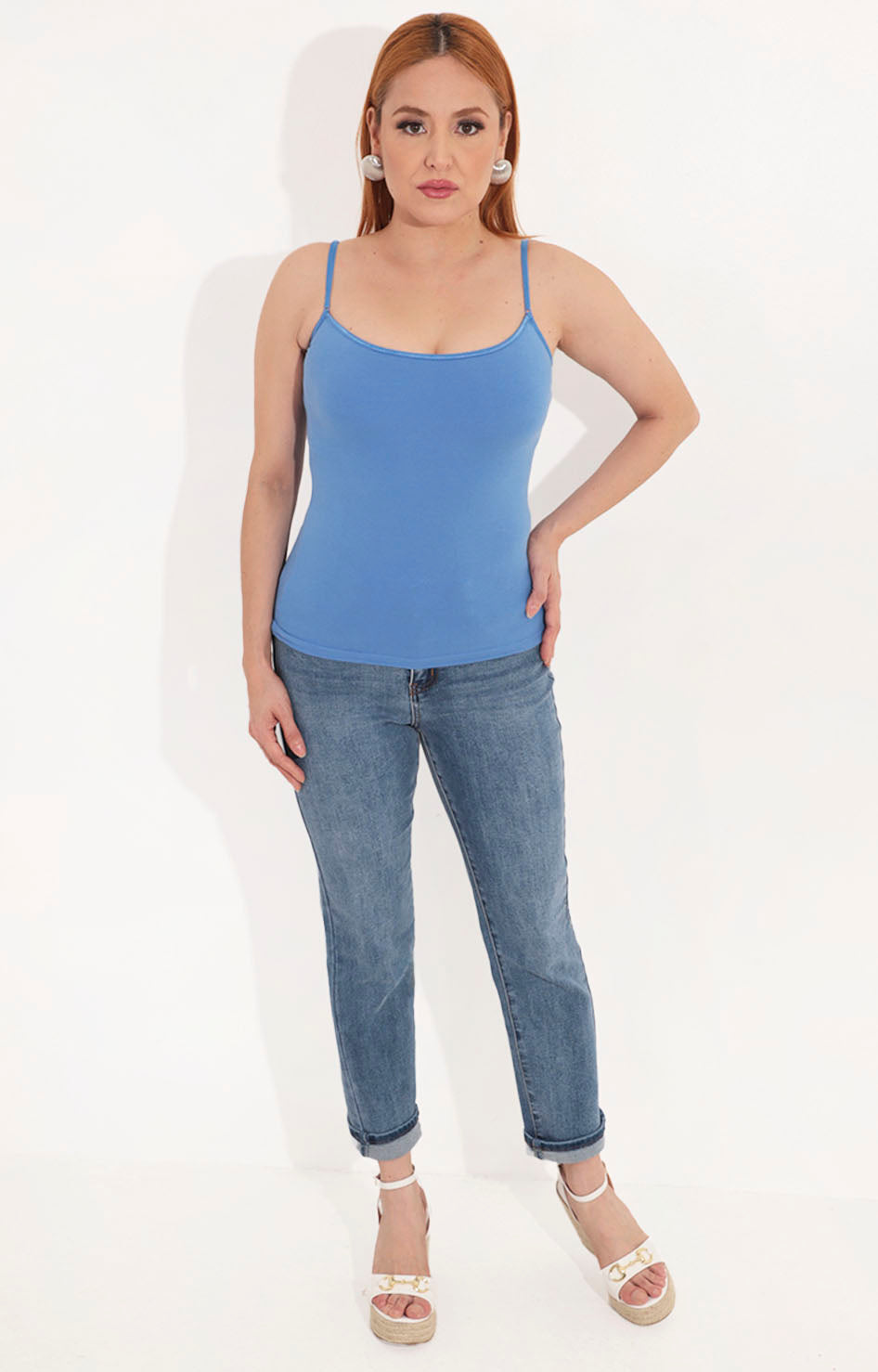 Blusa azul cielo básica - BLUSA Boutiquemirel 