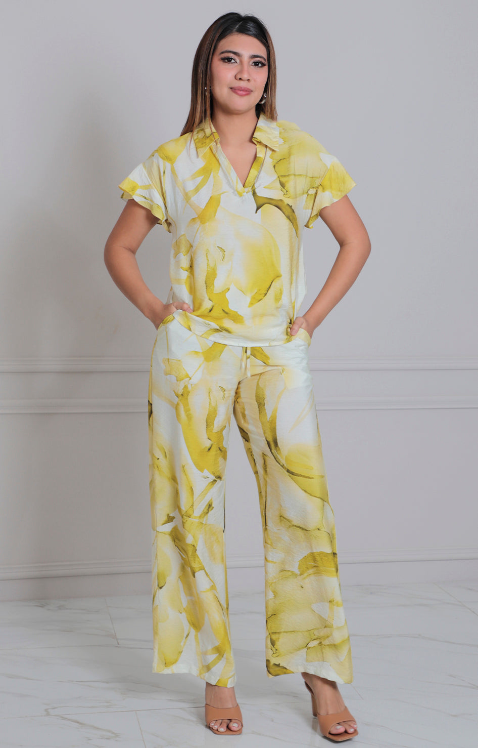 Conjunto estampado de pantalón - CONJUNTO REGULAR Boutiquemirel 