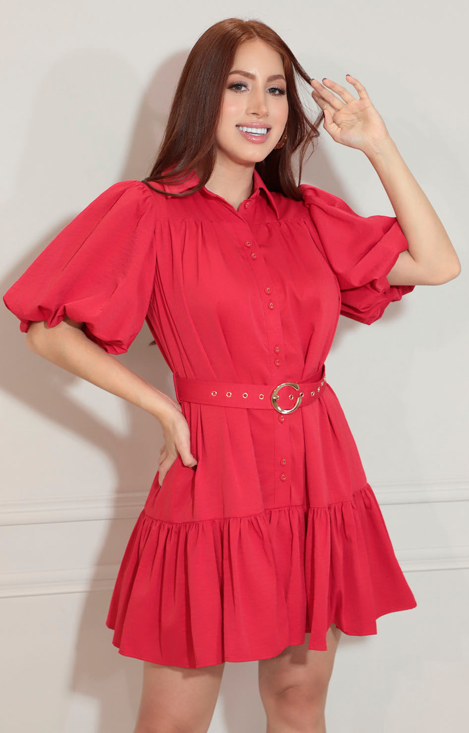 Vestido rojo - VESTIDO Boutiquemirel 