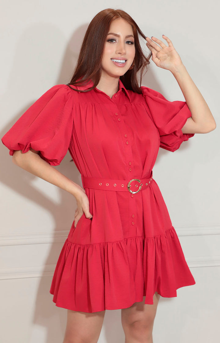 Vestido rojo - VESTIDO Boutiquemirel 
