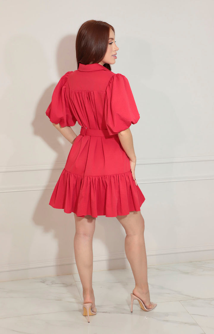 Vestido rojo - VESTIDO Boutiquemirel 