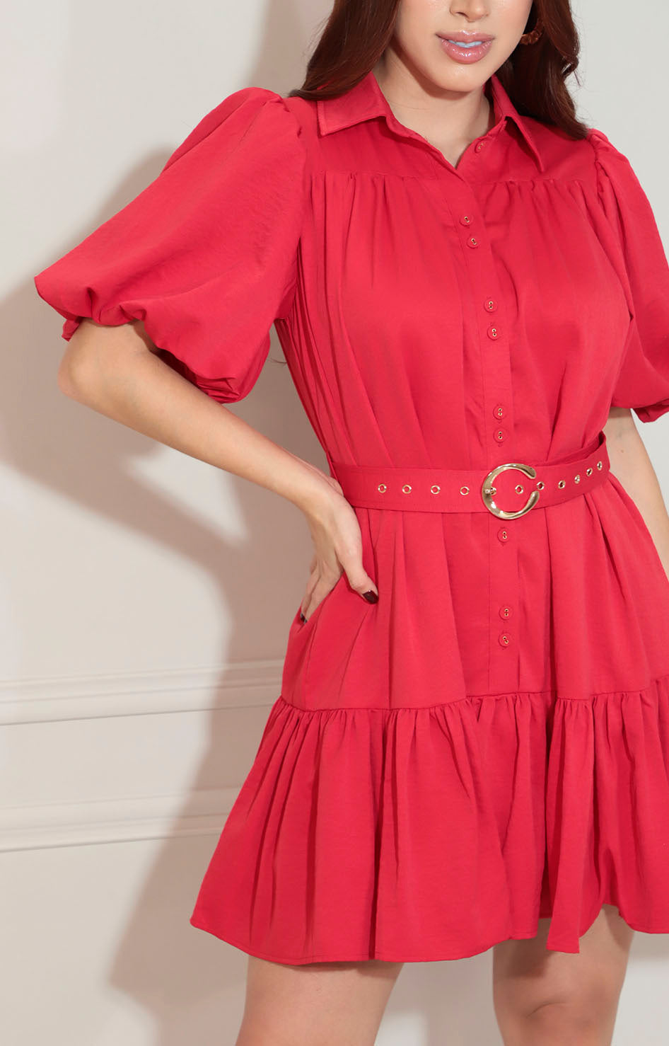 Vestido rojo - VESTIDO Boutiquemirel 