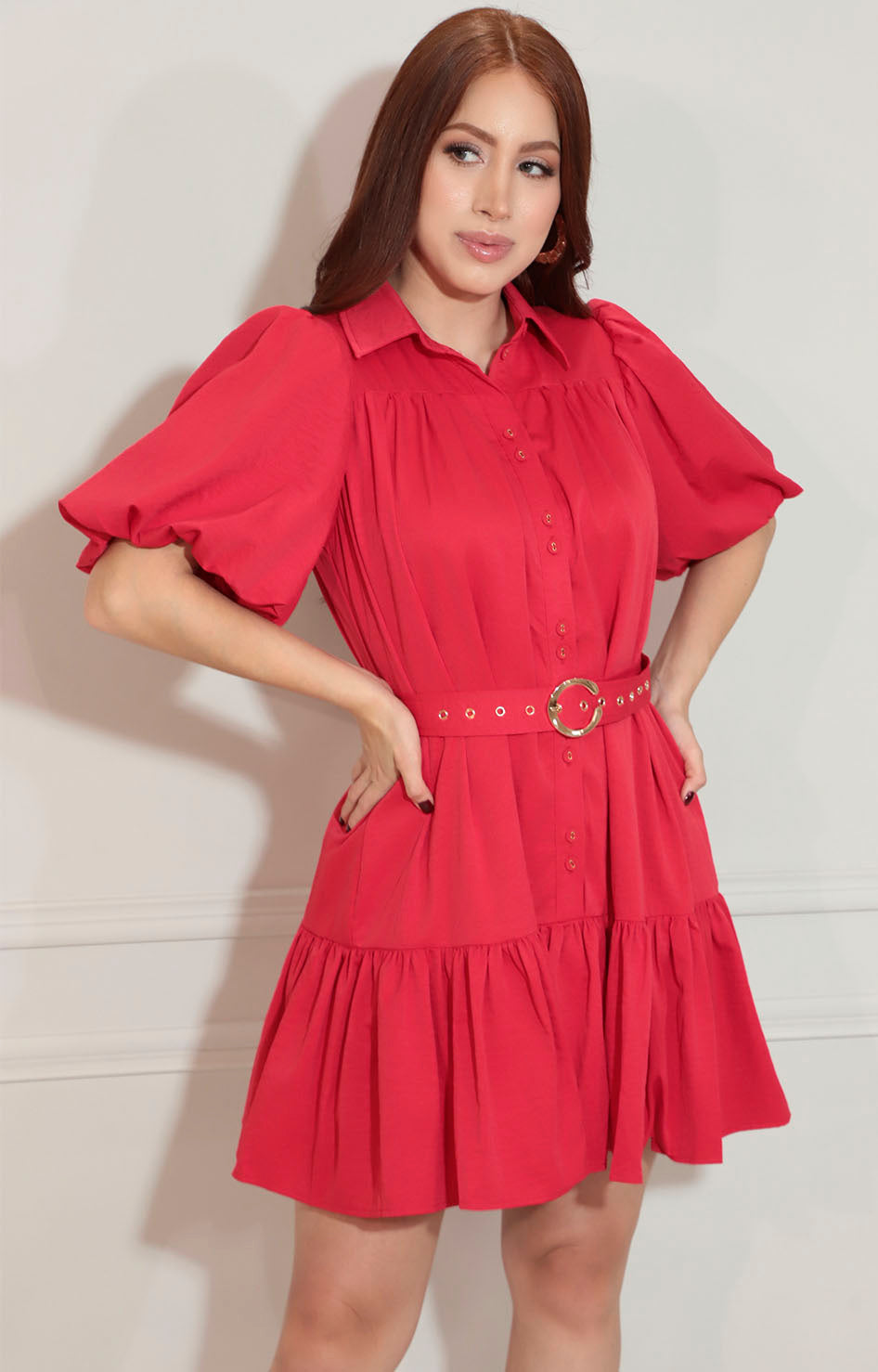 Vestido rojo - VESTIDO Boutiquemirel 