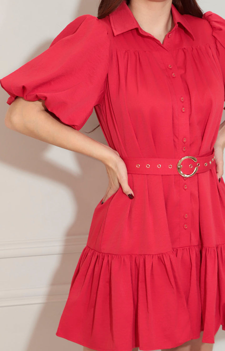 Vestido rojo - VESTIDO Boutiquemirel 