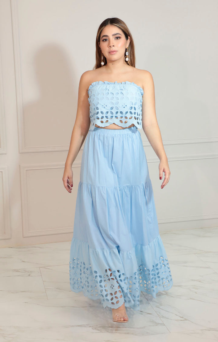 Conjunto azul cielo - CONJUNTO Boutiquemirel 