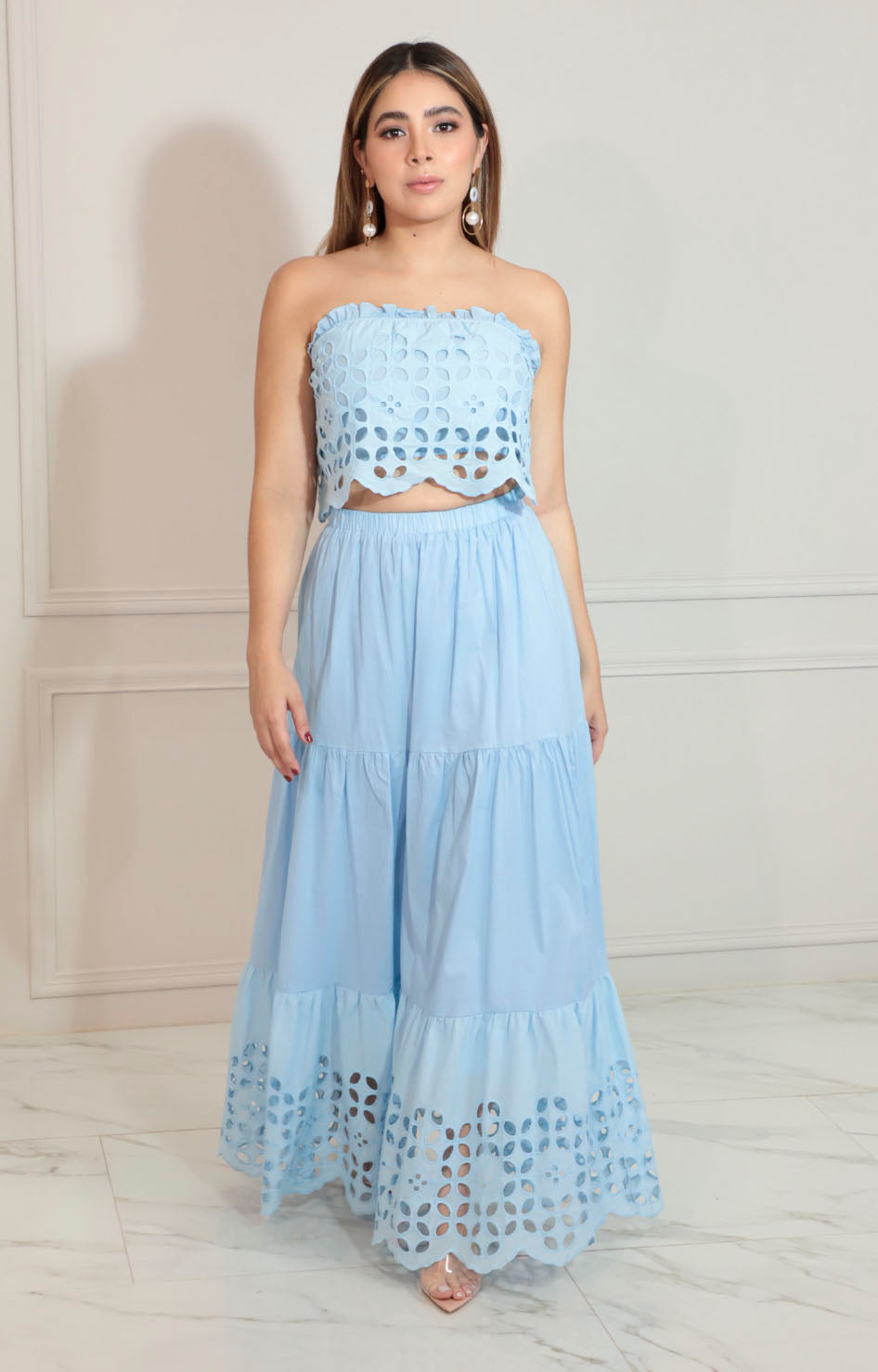 Conjunto azul cielo - CONJUNTO Boutiquemirel 