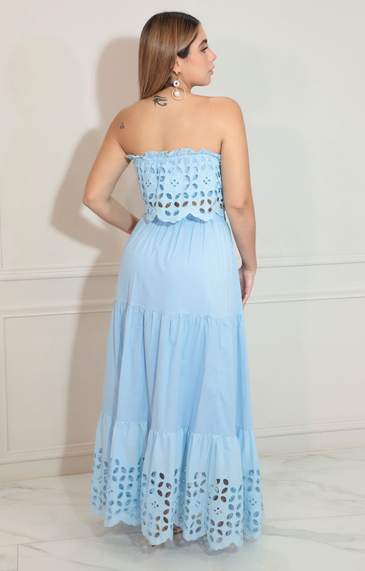 Conjunto azul cielo - CONJUNTO Boutiquemirel 