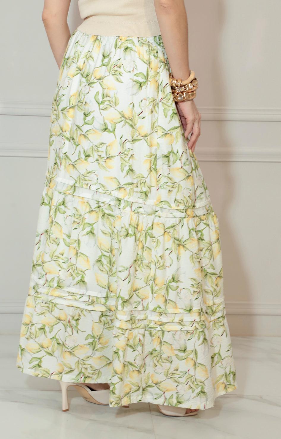 Falda larga estampado con elástico - FALDA Boutiquemirel 