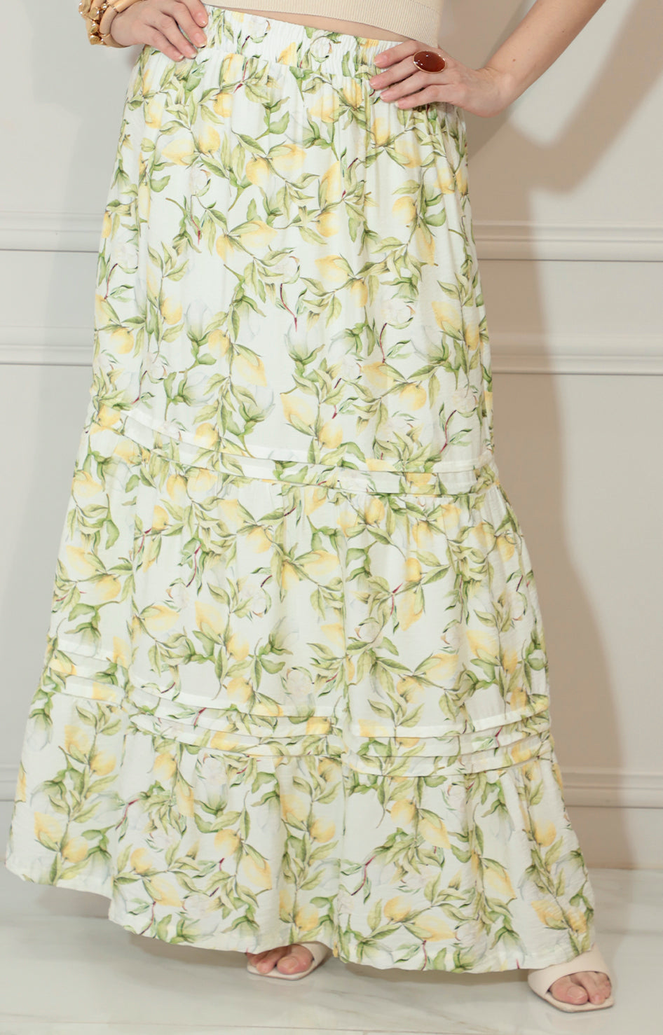 Falda larga estampado con elástico - FALDA Boutiquemirel 