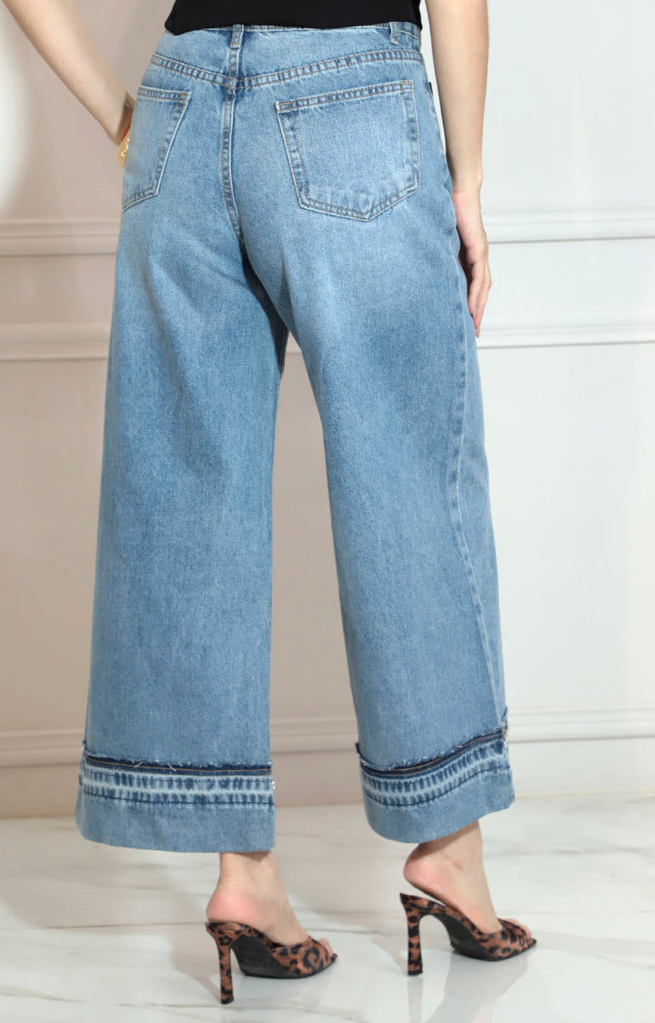 Pantalón recto denim - PANTALON Boutiquemirel 