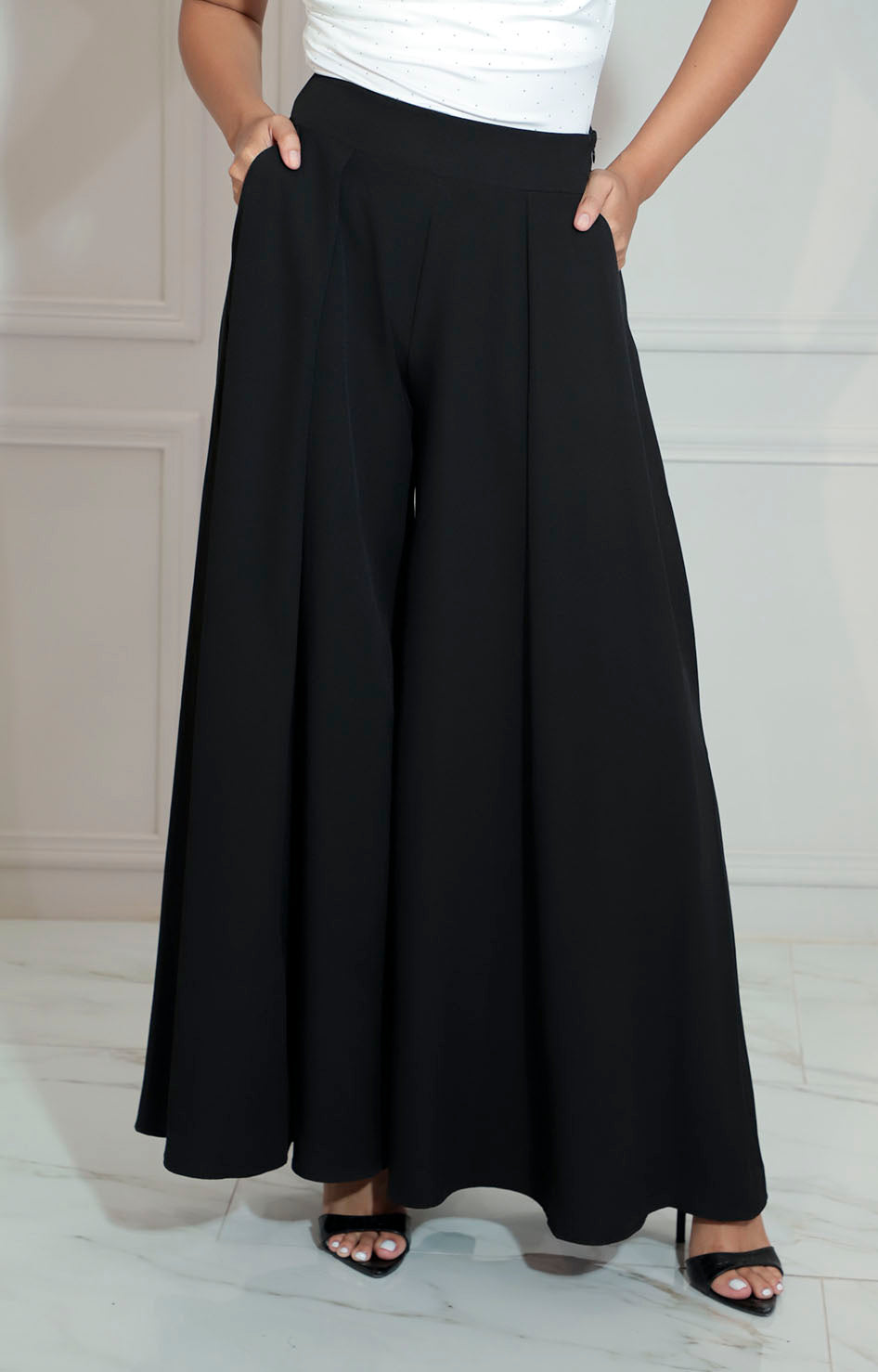 Pantalon negro amplio - PANTALON Boutiquemirel 