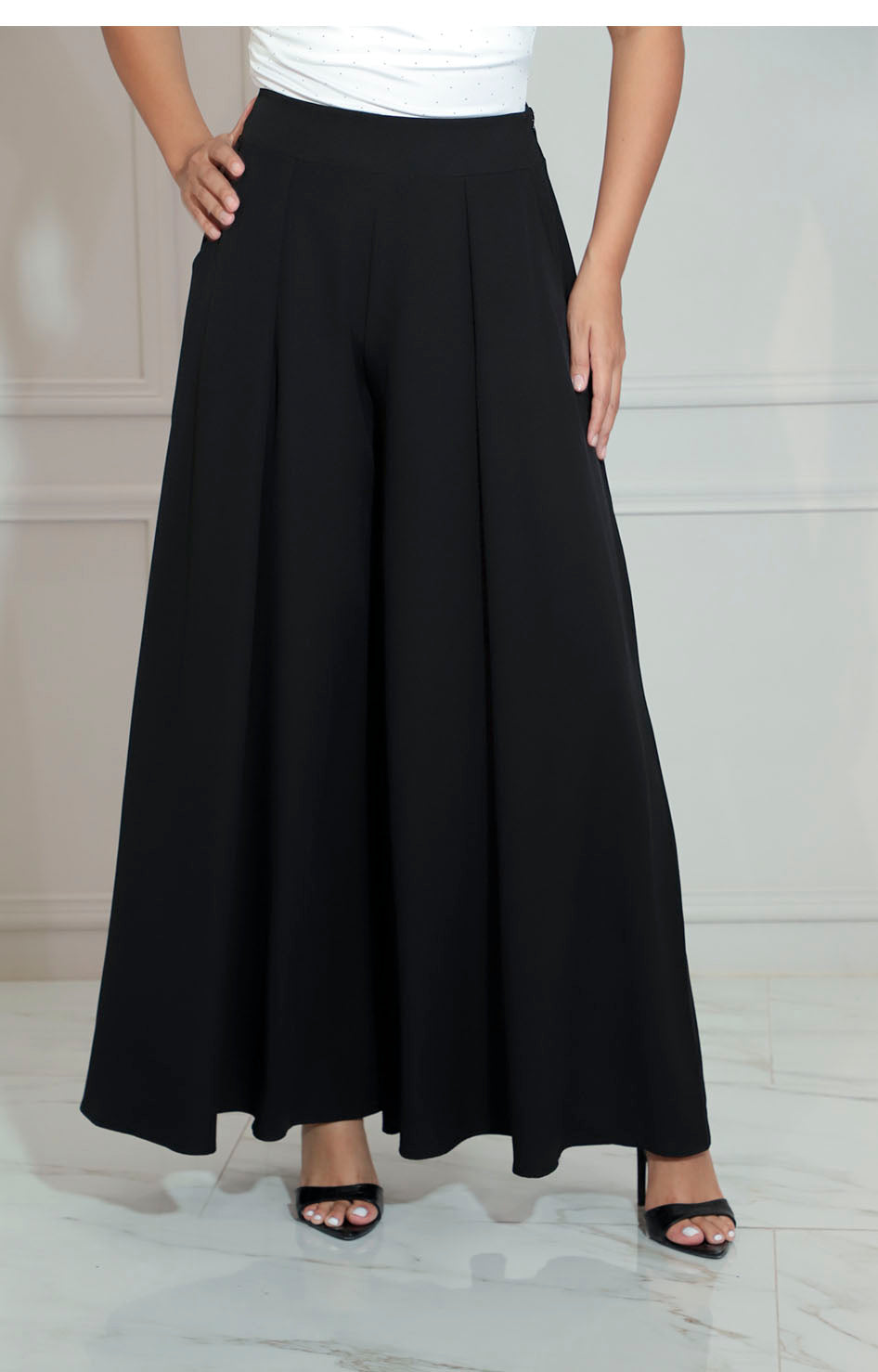 Pantalon negro amplio - PANTALON Boutiquemirel 