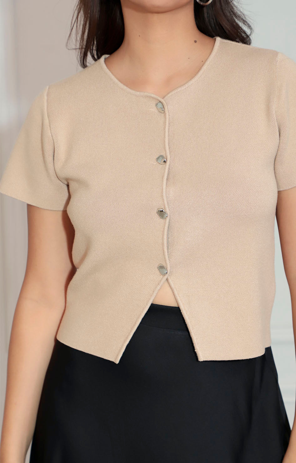 Blusa beige - BLUSA Boutiquemirel 