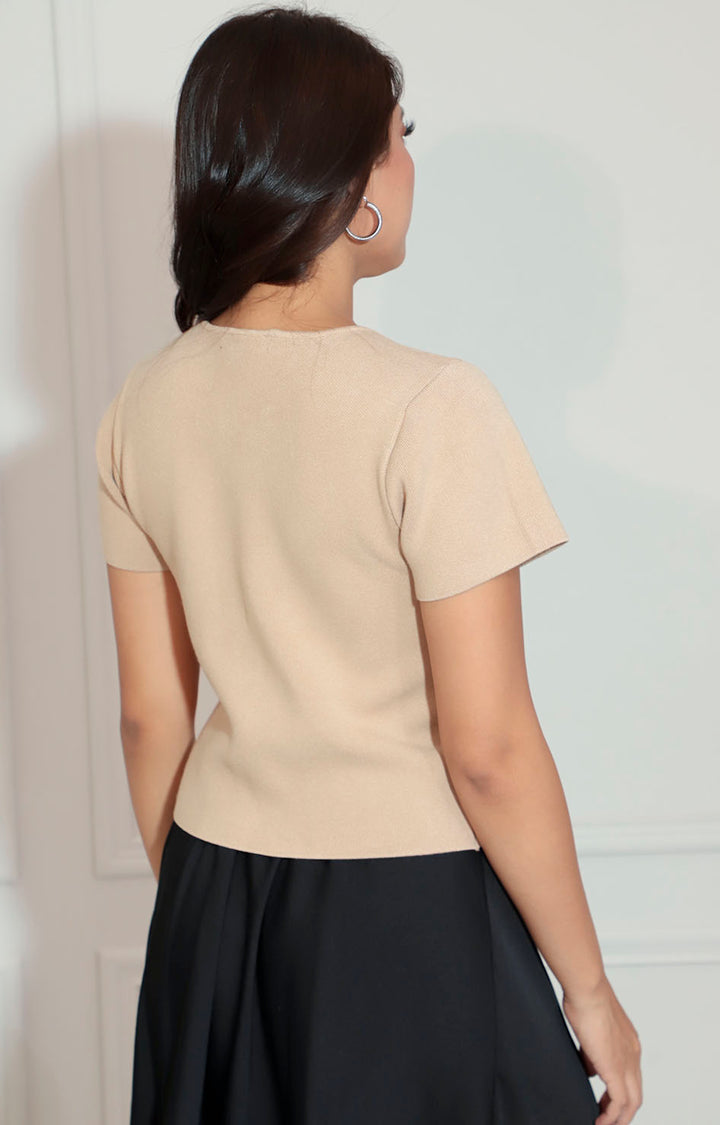 Blusa beige - BLUSA Boutiquemirel 