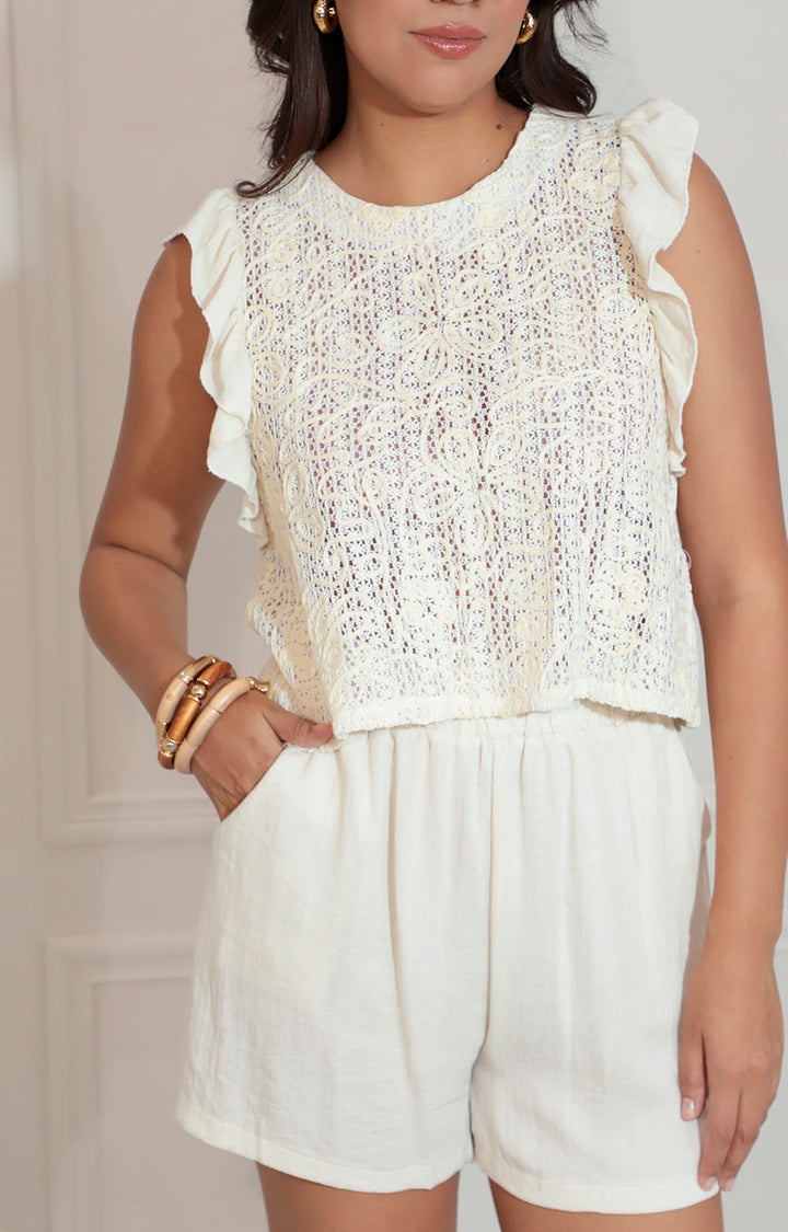 Conjunto beige - CONJUNTO Boutiquemirel 