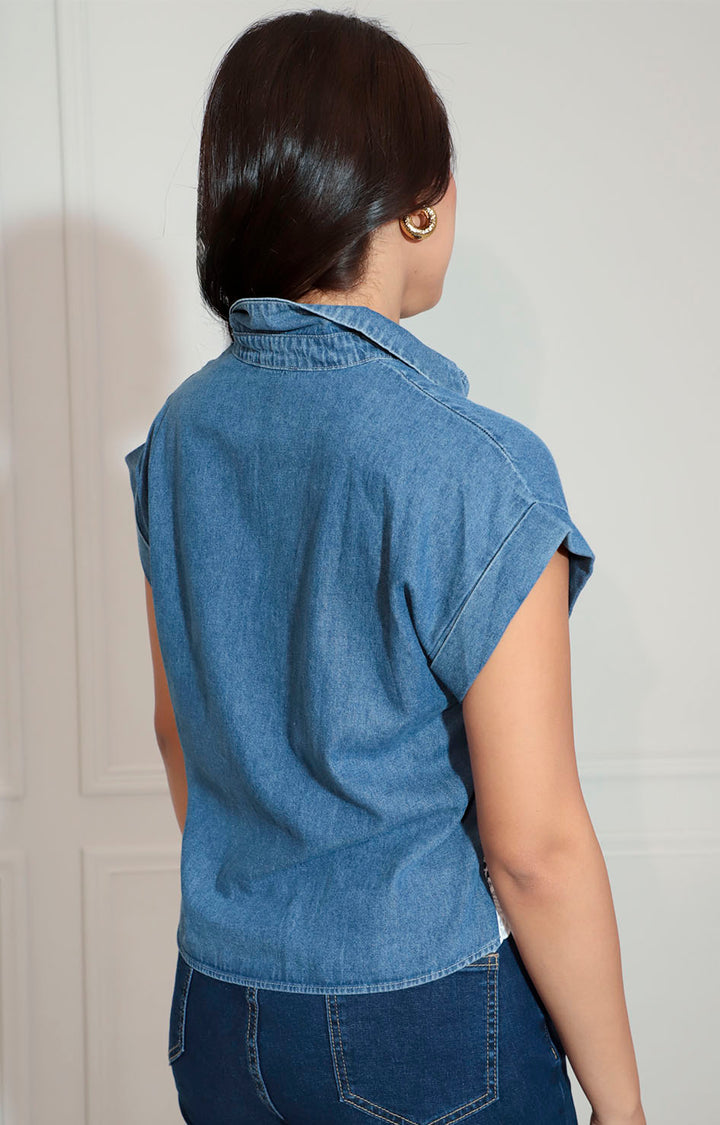 Blusa denim - BLUSA Boutiquemirel 