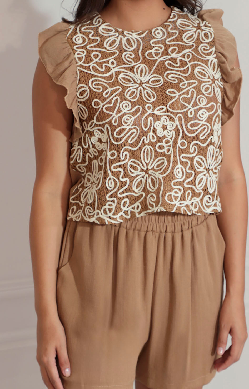 Conjunto café - CONJUNTO Boutiquemirel 