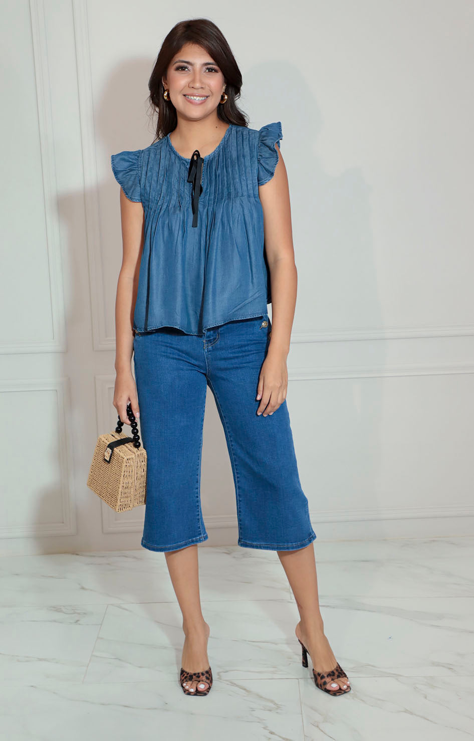 Blusa denim - BLUSA Boutiquemirel 