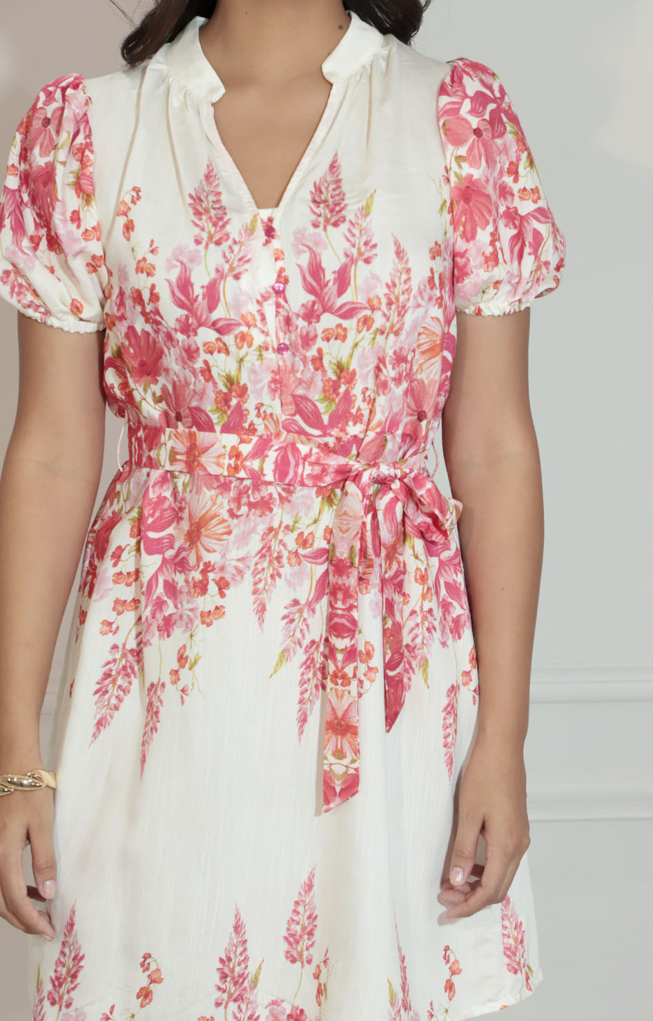 Vestido blanco estampado - VESTIDO Boutiquemirel 