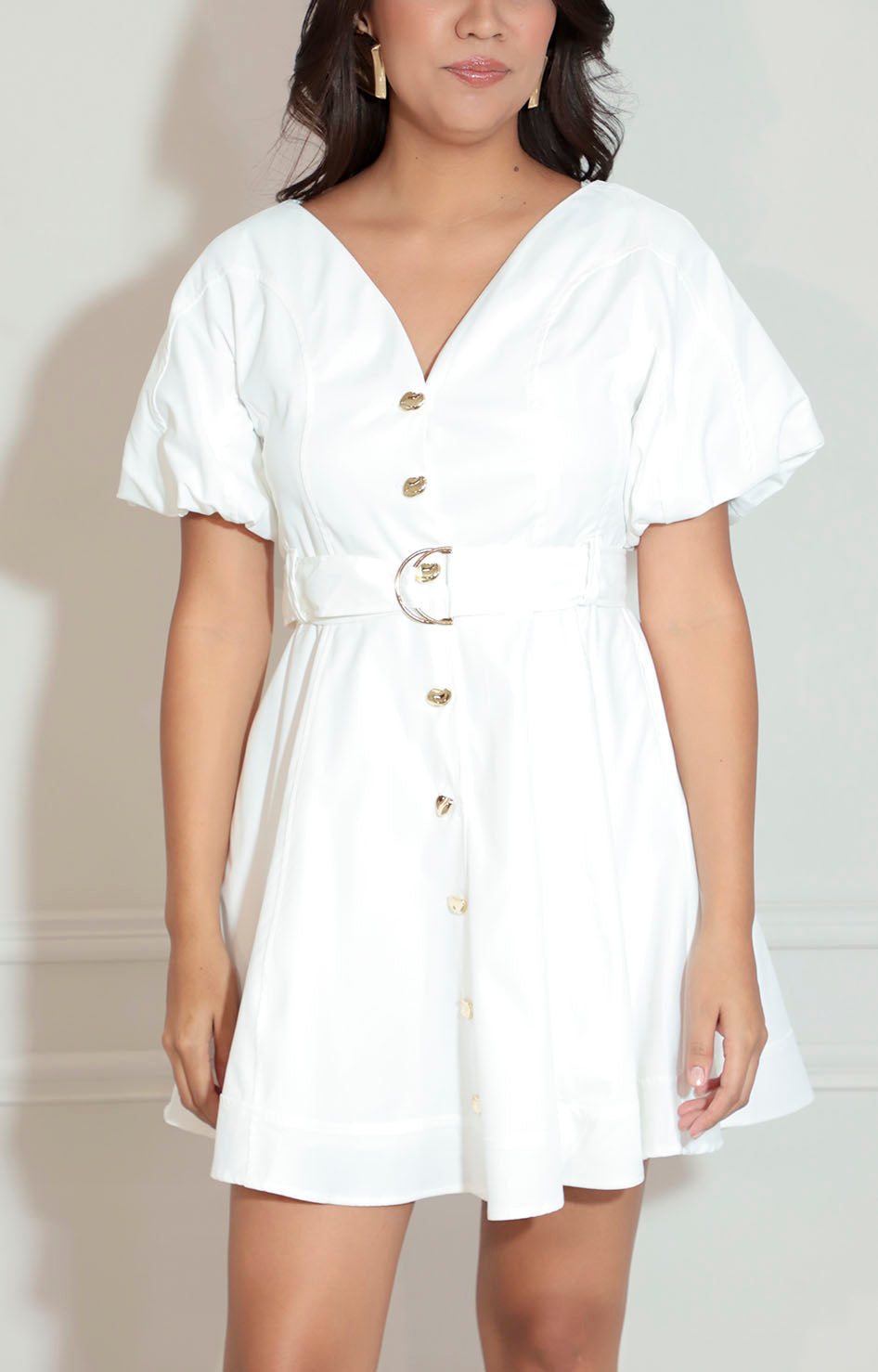 Vestido globo blanco - VESTIDO Boutiquemirel 