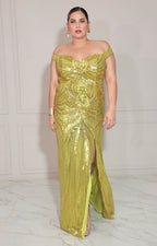 Vestido verde de gala - VESTIDO XL Boutiquemirel 