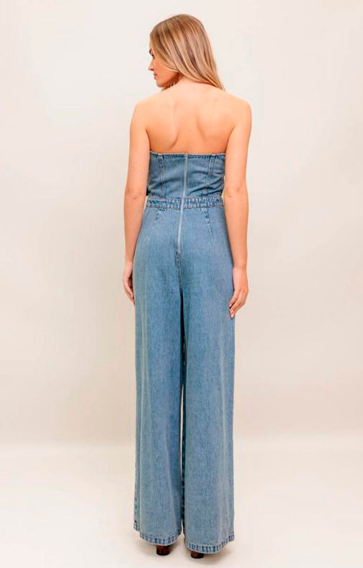 Palazzo denim straple - PALAZZO Boutiquemirel 