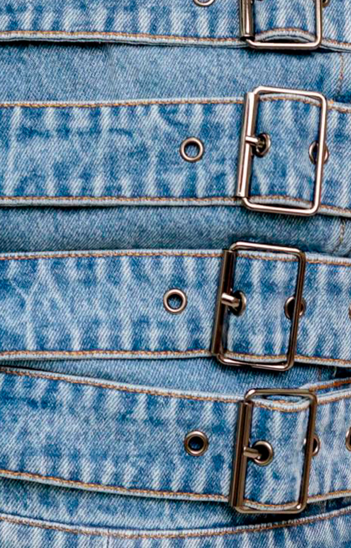 Palazzo denim straple - PALAZZO Boutiquemirel 