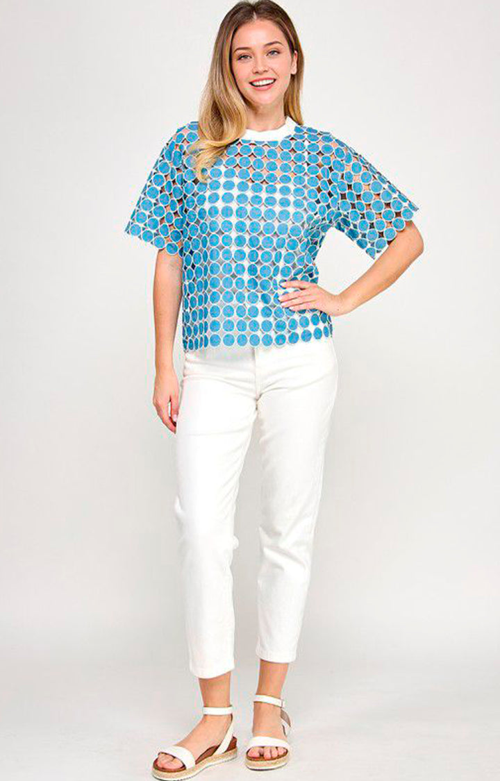 Blusa azul - BLUSA Boutiquemirel 