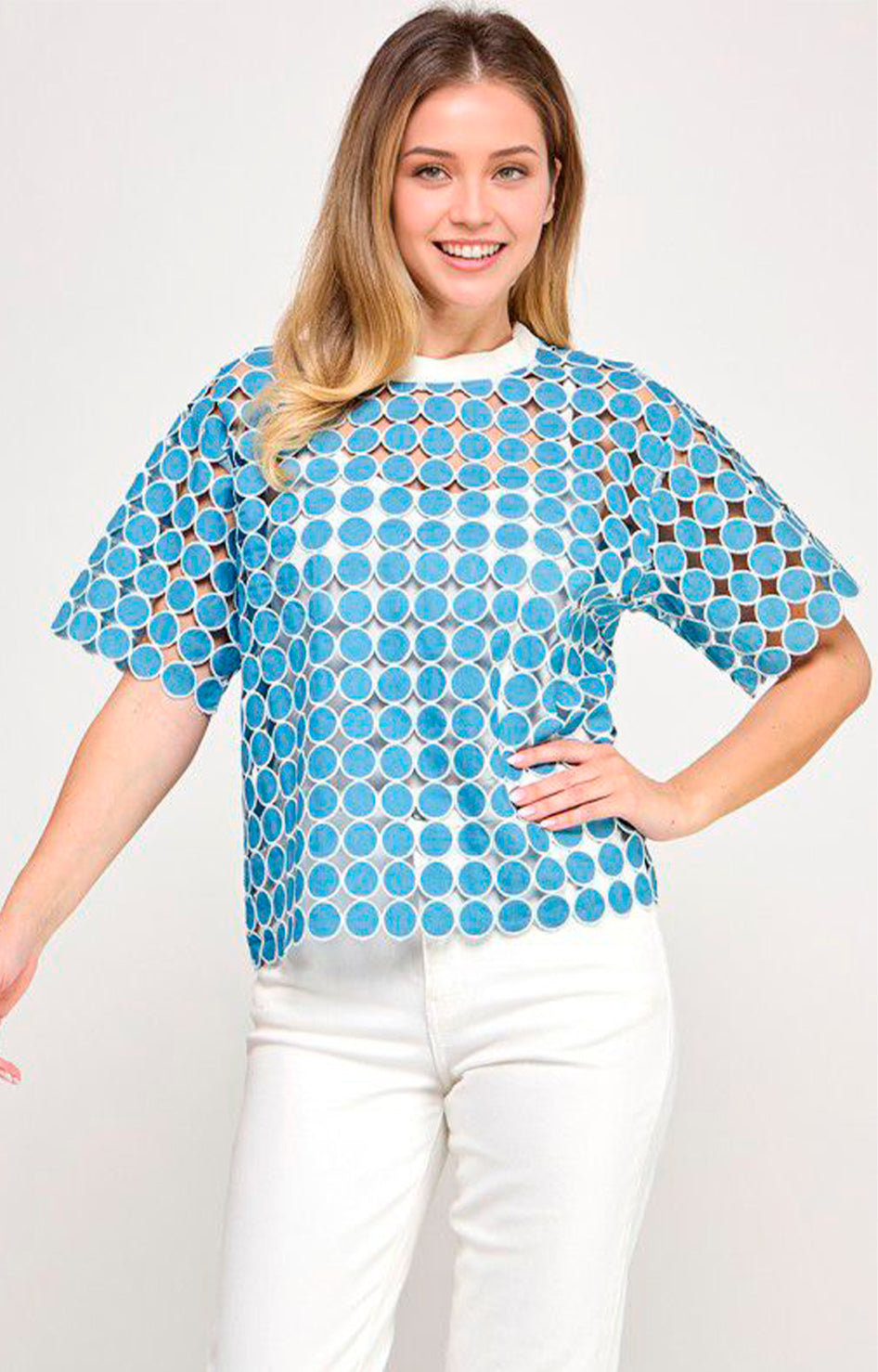 Blusa azul - BLUSA Boutiquemirel 