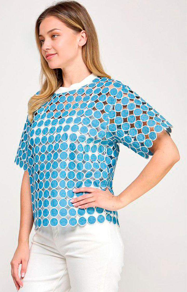 Blusa azul - BLUSA Boutiquemirel 