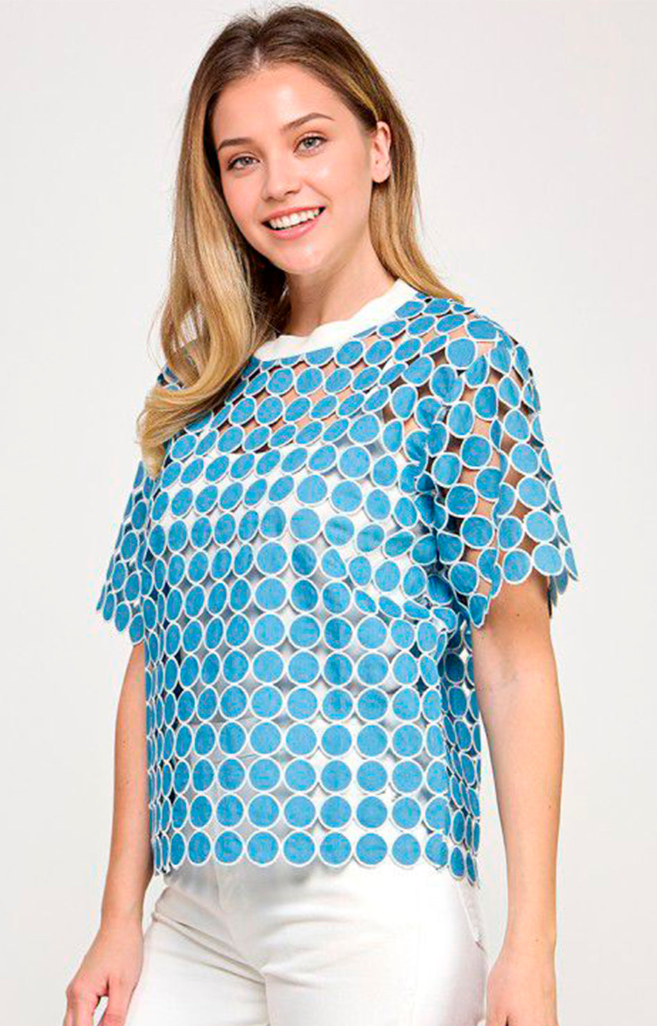Blusa azul - BLUSA Boutiquemirel 