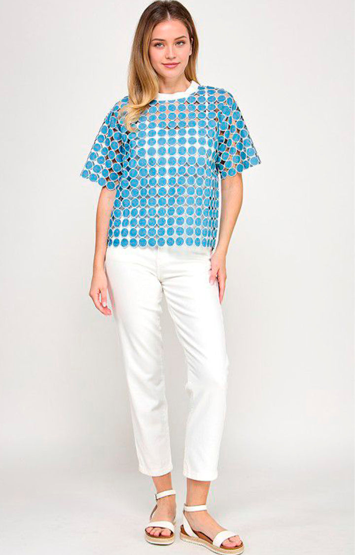 Blusa azul - BLUSA Boutiquemirel 